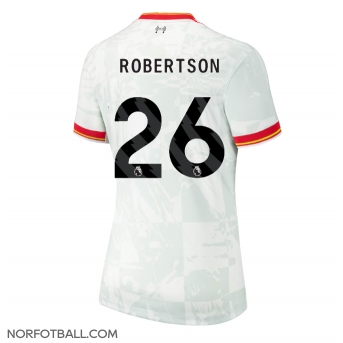 Billige Fotballdrakt Liverpool Andrew Robertson #26 Replika Tredjedrakt Dame 2024-25 Kortermet